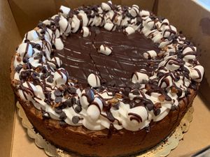 Rocky Road Cheesecake at Vegan Treats Bakery in Bethlehem