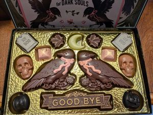 Ravens of the night chocolate box at Vegan Treats Bakery in Bethlehem