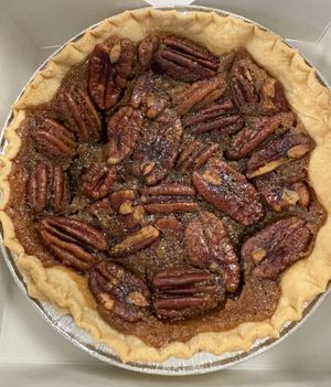 Pecan pie  at Vegan Treats Bakery in Bethlehem