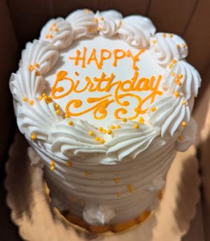 carrot cake at Vegan Treats Bakery in Bethlehem