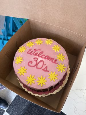 Chocolate Coraline-themed cake😄 at Vegan Treats Bakery in Bethlehem