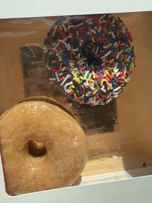 Doughnuts😜 at Vegan Treats Bakery in Bethlehem