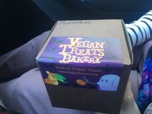 Box  at Vegan Treats Bakery in Bethlehem