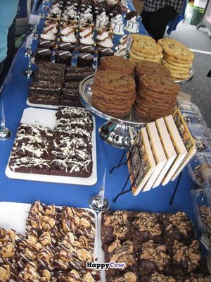 Vegan Treats bakery goods at DC Veg Fest, 2013 at Vegan Treats Bakery in Bethlehem