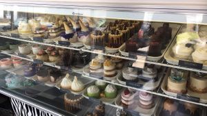 great selection!  at Vegan Treats Bakery in Bethlehem