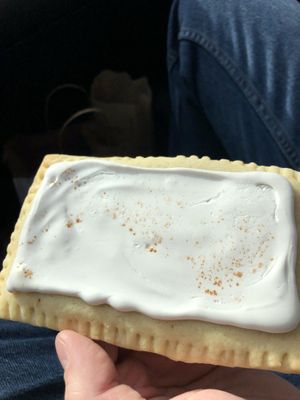 Cinnamon hand pie  at Vegan Treats Bakery in Bethlehem