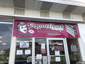 Store front  at Vegan Treats Bakery in Bethlehem