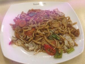Black pepper udon at Food Republic - Food Stall in Kuala Lumpur