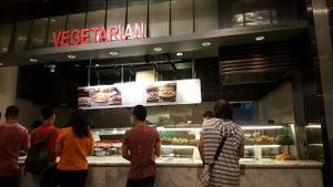 The Vegetarian stall at Food Republic - Food Stall in Kuala Lumpur