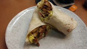 Turkish wrap at Made with Laf in Bratislava