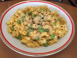 Mac n cheese at Made with Laf in Bratislava