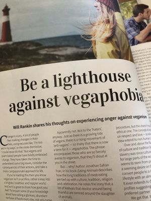 Vegan magazine  at Made with Laf in Bratislava
