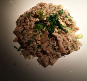 risotto at Green House Kitchen in Amsterdam