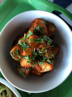 Sweet potatoes at El Castillo Integral in Santiago De Los Caballeros