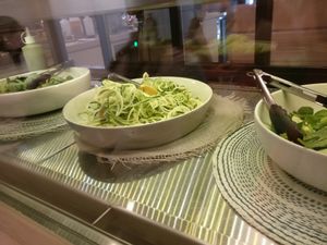 zucchini noodles at Hunters' Roots in Melbourne