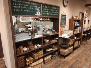 Kitchen at Shojin Cafe Foi - Nishikuginukicho in Wakayama