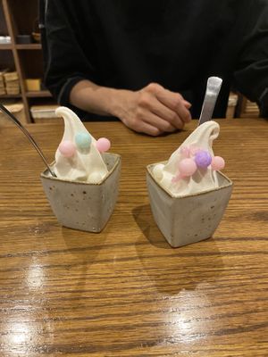 free ice!!  at Shojin Cafe Foi - Nishikuginukicho in Wakayama