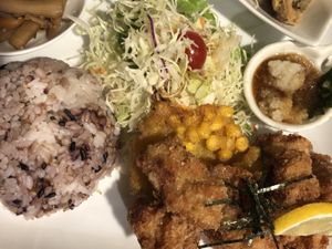 Veggie Karaage!  at Shojin Cafe Foi - Nishikuginukicho in Wakayama