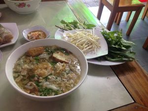 Pho chay at Bach Thao in Can Tho