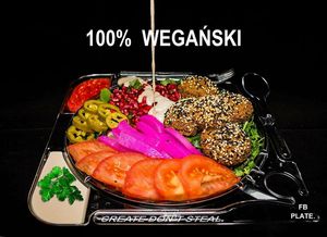 Extra falafel plate 100% gluten free at Falafel Bejrut - Nowolipki in Warsaw