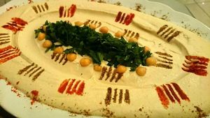 HUMMUS  at Falafel Bejrut - Nowolipki in Warsaw