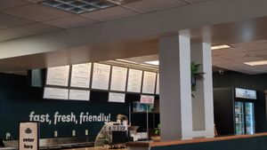 Dining area at Crave in St Augustine