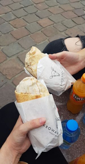 polish kebabs (highly recommend!!) at Krowarzywa in Krakow