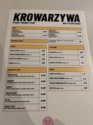   at Krowarzywa in Krakow