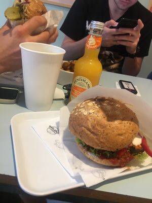 Tofex Burger  at Krowarzywa in Krakow