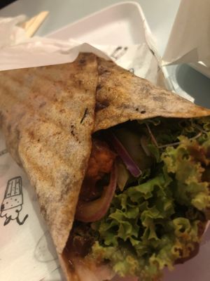 Burrito at Krowarzywa in Krakow