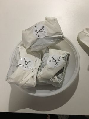 Brownies to go at Krowarzywa in Krakow