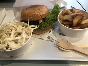 Great coleslaw! at Krowarzywa in Krakow