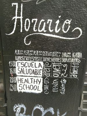 Opening hours (May 2018) at Gustu Bilbao in Bilbao