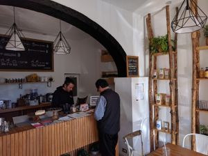 inside at Verde Raiz in Xalapa