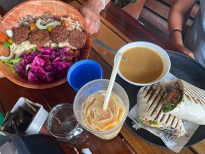  at Cafe Mono Congo in Dominical