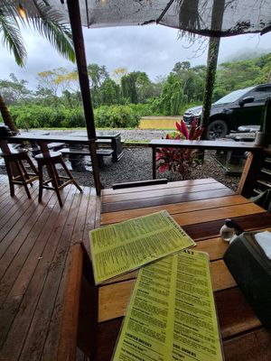  at Cafe Mono Congo in Dominical