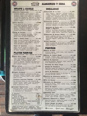 Food - comida at Cafe Mono Congo in Dominical