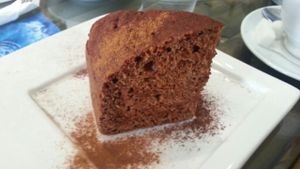 carrot cake at Lek Shop Organic in Koh Phangan