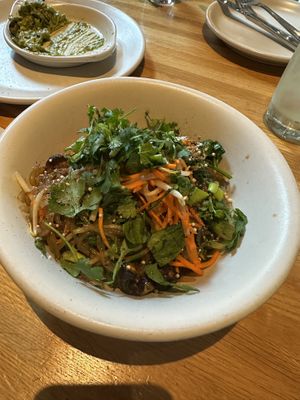 Korean Noodle Bowl  at True Food Kitchen in El Segundo