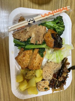   at Miao Yuan Su Shih Buffet in Taipei