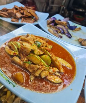 Azar Mock meat Eggplant ~ 10/5/22 at Dong Shun Vegetarian 東顺素食 in West Singapore