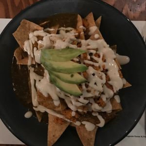 Chilaquiles  at Forever - Polanco in Mexico City