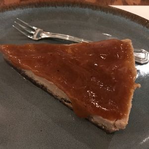 Cheesecake with guava topping at Forever - Polanco in Mexico City