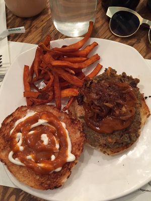 BBQ burger  at Forever - Polanco in Mexico City