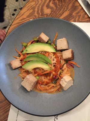 Dragon ball with tofu  at Forever - Polanco in Mexico City