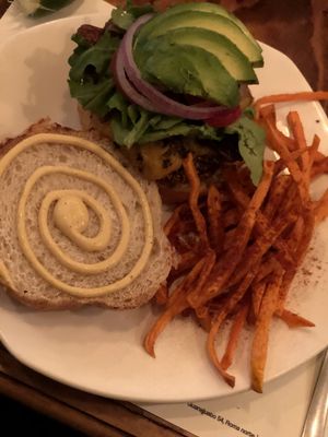 Quinoa Patty Burger  at Forever - Polanco in Mexico City