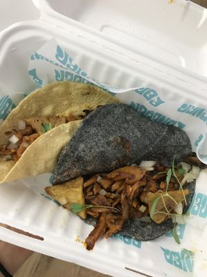 Pastor tacos  at Forever - Polanco in Mexico City