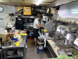 kitchen  at Xiū Yuán SùShí 修圓素食 Sho Yuan Su Shih in Taipei