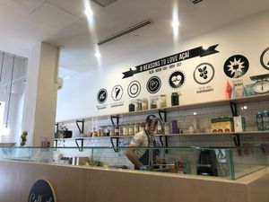 Working station at Kiss the Berry - Brisbane City in Brisbane