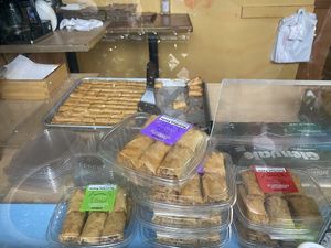 Vegan Baklava Stacked at Paprika Cafe in Monterey